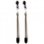 Black Beaded Nipple Clamps Sex Toy