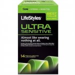 LifeStyles Ultra Sensitive Lubricated - 12 Pack Sex Toy