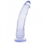 Basix Slim 7" Dong - Clear Sex Toy